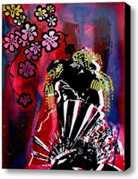 Akane Stretched Canvas Print   Canvas Art By Drexel