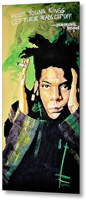 Basquiat Metal Print By Drexel