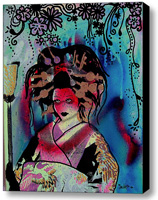 Fumiko Stretched Canvas Print   Canvas Art By Drexel