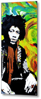 Jimi Metal Print By Drexel