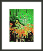 Hive Mind Framed Print By Drexel