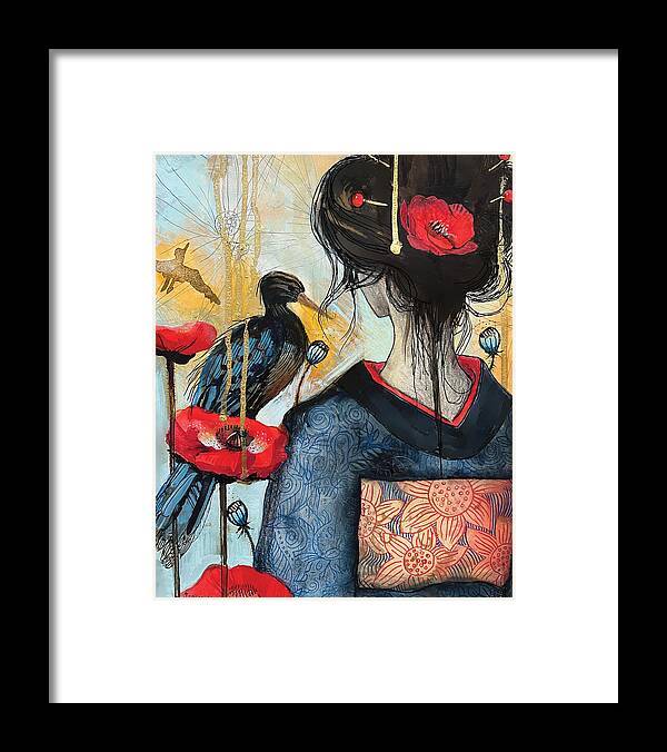 Haunted Yoshino Framed Print by dreXeL
