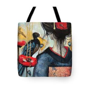 Haunted Yoshino Tote Bag by dreXeL