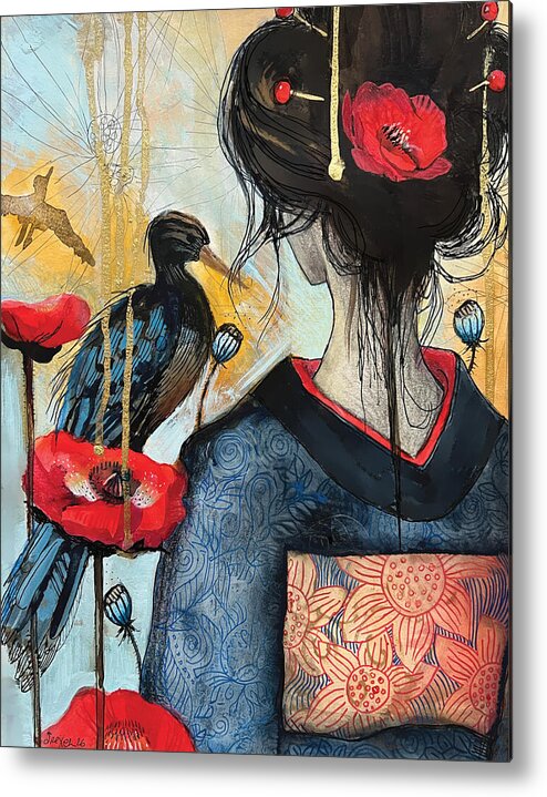 Haunted Yoshino Metal Print by dreXeL